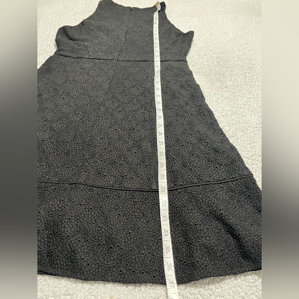 Ann Taylor Black Lace A-line Dress - Picture 9 of 12